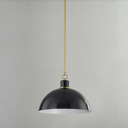 CAMILLE Pendant — Aged Brass
